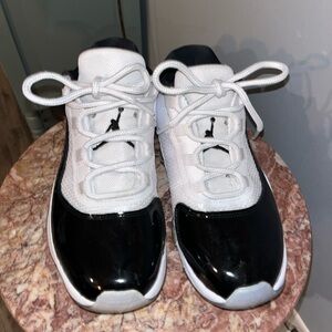 Nike Air Jordan 11 CMFT Low Concord Black White Sneakers Shoes Size 6Y